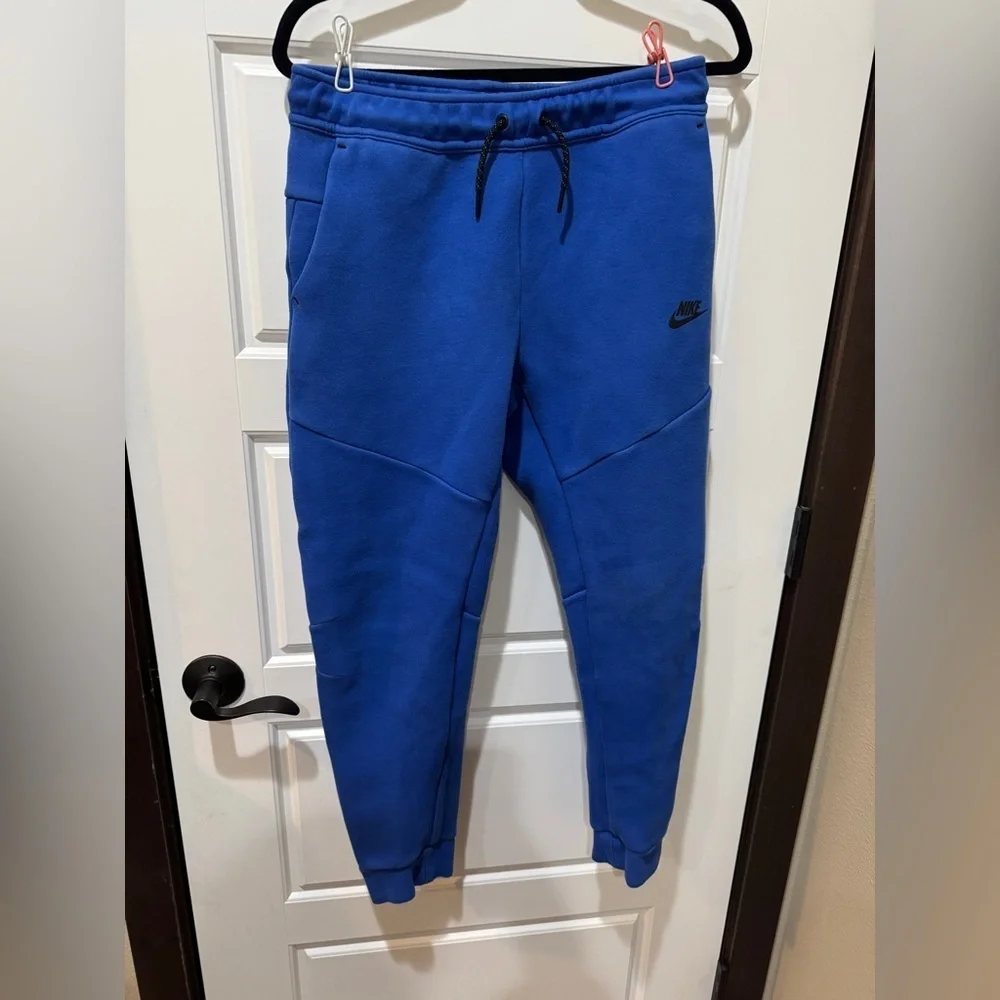 Nike Boys Tech Fleece| Royal Blue Joggers|